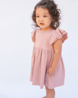 Organic Cotton Ruffle Dress