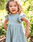 Organic Cotton Ruffle Dress