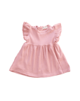 Organic Cotton Ruffle Dress