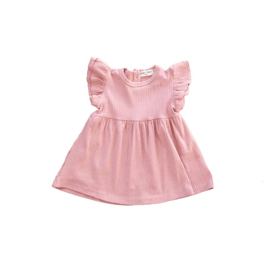 Organic Cotton Ruffle Dress