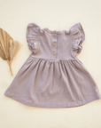 Organic Cotton Ruffle Dress