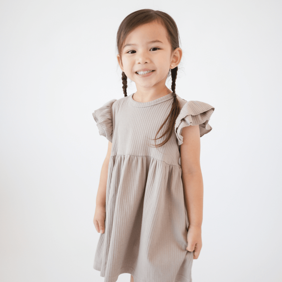 Organic Cotton Ruffle Dress