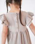 Organic Cotton Ruffle Dress