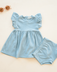 Organic Cotton Ruffle Dress