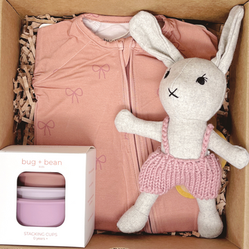 Bunny + Bow Gift Set