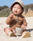 Foldable Silicone Snack Cup, Pebble