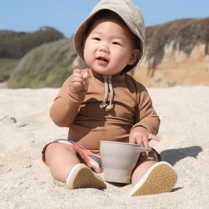 Foldable Silicone Snack Cup, Honeycomb